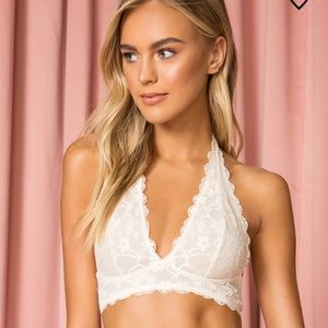 Free people lace bralette